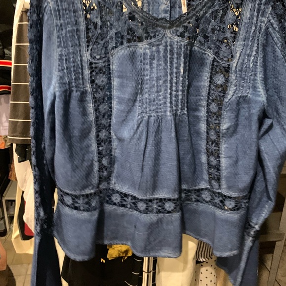 Free people demin top - Picture 4 of 5